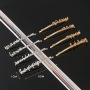 Girls Silver Gold Letters Metal Hair Pin Accessories Fashion Korean Hair Clip Girls Silver Gold Letters Metal Hair Pin Accessories Fashion Korean Hair Clip