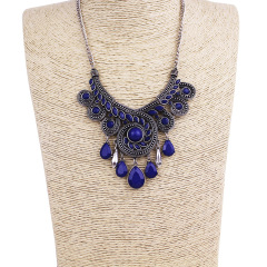 Amazon ins korean africa fashion vintage summer holiday boho jewelry necklace for women lady girls jewelry