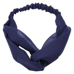 Women's Cotton Elastic spa Washing headband yoga hair bands cross mixed colors headband Women's Cotton Elastic spa Washing headband yoga hair bands cross mixed colors headband