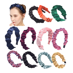 2020 new Solid color hairband for Women Hair Accessories Headwear Wide padded Velvet turban headbands 2020 new Solid color hairband for Women Hair Accessories Headwear Wide padded Velvet turban headbands