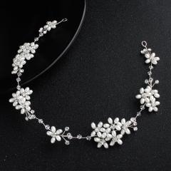 Bride Tiaras Wedding pearl Hair Accessories crystal bridal Headbands