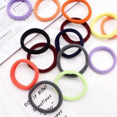 High elastic hot popular small nylon custom elastic hair ties hair ties elastic hair band