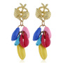new product wholesale fashion statement women ladies alloy seashell earrings new product wholesale fashion statement women ladies alloy seashell earrings