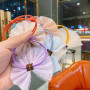 Cute 2pcs/set yarn bow love pearls girls kids hair accessories with hair tie and hair clip Cute 2pcs/set yarn bow love pearls girls kids hair accessories with hair tie and hair clip