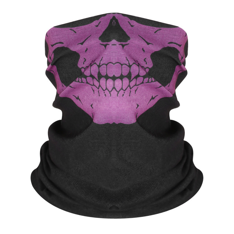 Promotional Headscarf Windproof Seamless Multi functional Magic Prop Skull Bandana