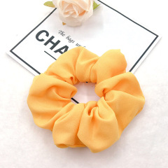 Custom Fashion 20pcs one pack Elastic Hair Band Wholesale Ladies Hair Ties Accessories Elastic chiffon Hair Scrunchies