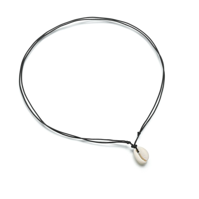 Hot sale jewelry for women chain design pendant simple conch clam shell necklace Hot sale jewelry for women chain design pendant simple conch clam shell necklace