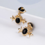 2019 african single stone diamond water drop vintage geometric earrings 2019 african single stone diamond water drop vintage geometric earrings