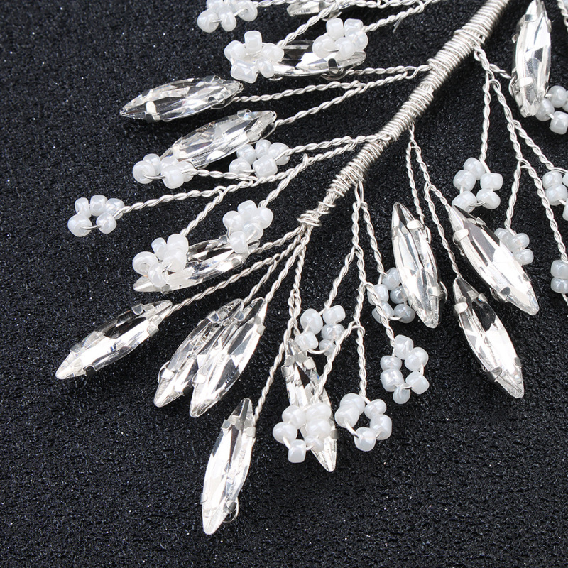 wholesale Wedding accessories  pearl crystal leaf bridal Hairbands hair combs