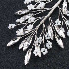 wholesale Wedding accessories pearl crystal leaf bridal Hairbands hair combs