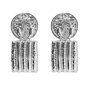 Amazon stylish popular metal alloy indian gold plated retro earrings for female Amazon stylish popular metal alloy indian gold plated retro earrings for female