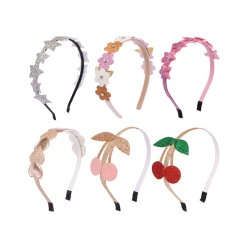 2020 new arrival fancy cute children glitter stars hairbands for girls kids