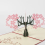 OEM amazon new laser cut cherry 3d valentine gift card butterfly pop up paper business cards OEM amazon new laser cut cherry 3d valentine gift card butterfly pop up paper business cards