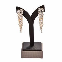 2019 new aaa Bridal wedding earrings bracelet zircon jewelry set