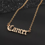 Fashion custom personalised women or men jewelry name word letter necklaces Fashion custom personalised women or men jewelry name word letter necklaces
