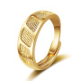 Gold 316L Stainless Steel promise rings wedding rings in gold for couples Gold 316L Stainless Steel promise rings wedding rings in gold for couples