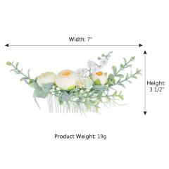 2019 Bride flower Wedding hair accessories women bridal hair combs