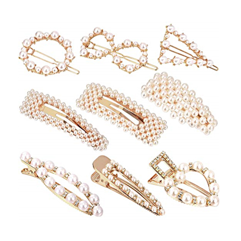 Women Simple Irregular wedding Metal Hair Accessories pear Hair pins Women Simple Irregular wedding Metal Hair Accessories pear Hair pins