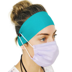 New design prevent the earache womens outdoor yoga sport short headband with buttons New design prevent the earache womens outdoor yoga sport short headband with buttons