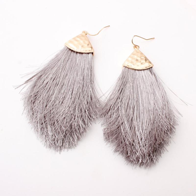 2020 INS Amazon Hot sale bohemia statement bridal tassel Earrings for women