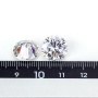 Wholesale white yellow black color moissanite round diamond raw loose moissanite Wholesale white yellow black color moissanite round diamond raw loose moissanite