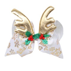 fancy fashion 2020 trendy ins cute winter deer hair accessories children's girls kids christmas hair clip