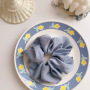 Spring Summer Hair Accessories Women Fashion Elastic New Fabric Blue Scrunchies Spring Summer Hair Accessories Women Fashion Elastic New Fabric Blue Scrunchies