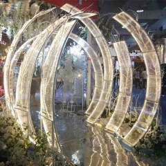 many designs metal luxury wedding stage decoration