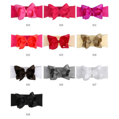 wholesale elastic custom korean hair band accessories flower headbands