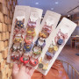 Wholesale 5pcs/set acrylic fruit cartoon animals girls elastic baby hair ties