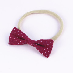 wholesale ins cute bow knot stylish elastic latest designs plain hair accessories baby headbands for girls