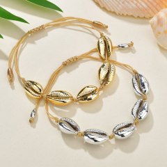 Wholesale Women Plating Natural Shell Adjustable Simple Fashion Bracelets Wholesale Women Plating Natural Shell Adjustable Simple Fashion Bracelets