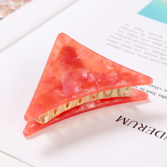 Korean hot sale fashion women girls acetate acrylic hair claw clip for ladies