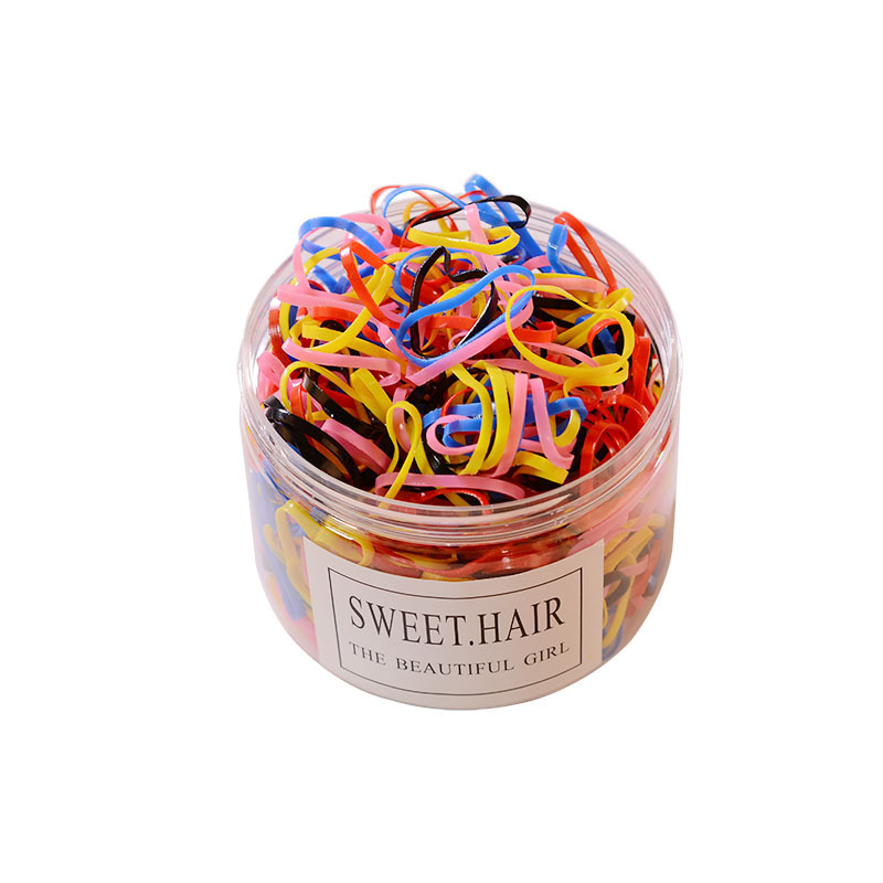 New Colorful TPU Hair Bands Rubber Elastics Ponytail Lines for girls