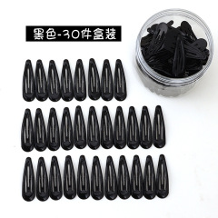 30pcs amazon hot children candy color bb clip metal hair clip hairpin