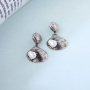 2019 Beach Exaggeration Jewellery customized latest designs shell earrings