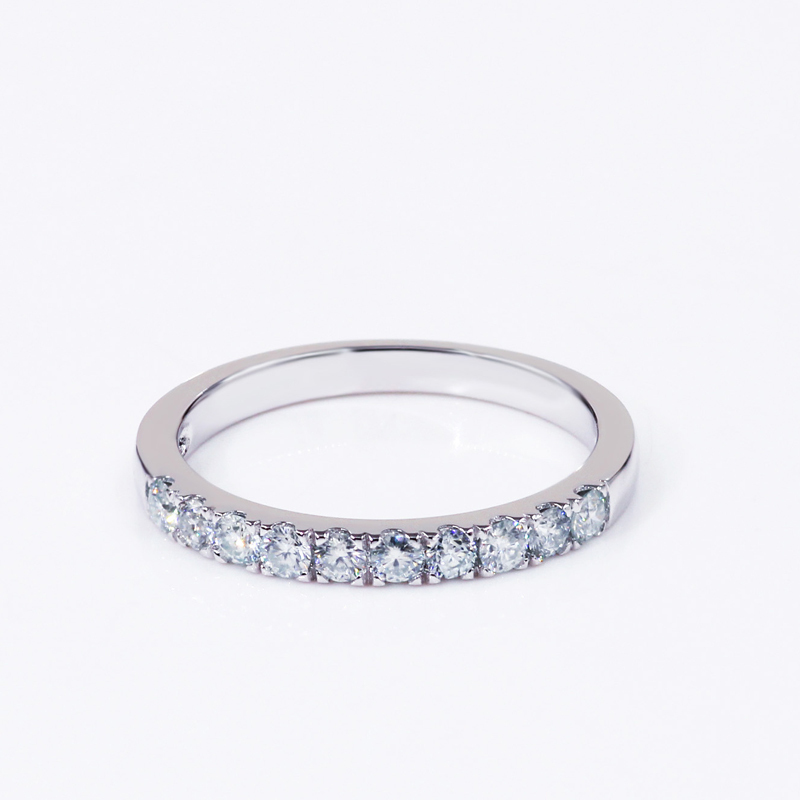 Round brilliant cut diamond 925 sterling silver gold plated silver moissanite ring Round brilliant cut diamond 925 sterling silver gold plated silver moissanite ring