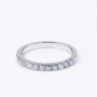 Round brilliant cut diamond 925 sterling silver gold plated silver moissanite ring Round brilliant cut diamond 925 sterling silver gold plated silver moissanite ring