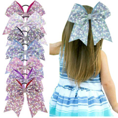 Little princess baby girls big bow knot elastic hair tie for kids hair accessories