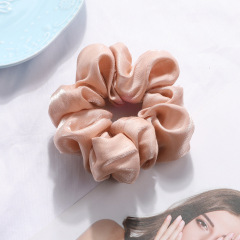 Amazon ribbon satin scarf scrunchies silk hair ties pack for girls womens