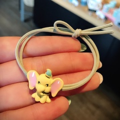 Korean cute cartoon elephant rope girl hair accessories hair ornament bulk hair ties
