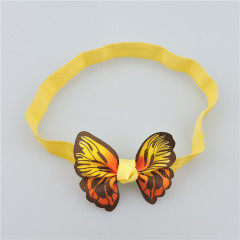 wholesale 3D simulation butterfly baby headband girls hair accessories dance