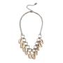 Fashion Shell Tassel Jewelry Exaggeration Alloy Pendant Necklace For Womens