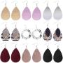 2020 European and American popular new style Fashion jewelry leather earrings 2020 European and American popular new style Fashion jewelry leather earrings
