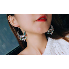 New Creative Vintga Ocean Wind Jewelry Women Earring Accessories Tassel Earrings
