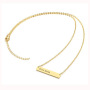 amazon gift titanium cheap laser engrave gold stainless steel name necklace personalised amazon gift titanium cheap laser engrave gold stainless steel name necklace personalised