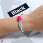 Bulk cheap unique hand modern woven pearl crystal cowrie sea shell bracelet for women