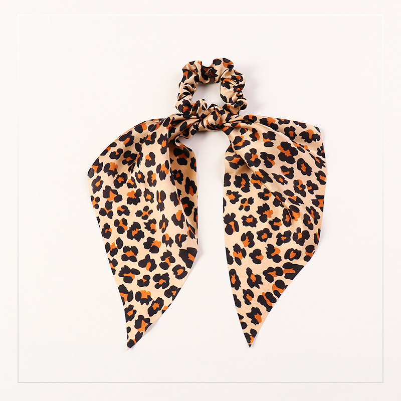 wholesale fashion customized chouchou elastic ribbon scrunchies hair ties