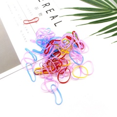 Wholesale hair accessories children's elastic hiar tie girls baby small rubber hair tie for kid