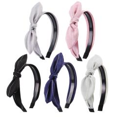 Women girls hair accessories made in korea spandex fabric headbands